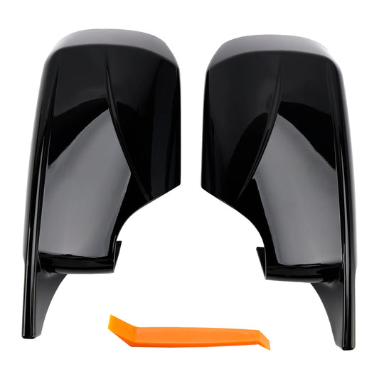 2 pezzi Copri specchietti laterali per auto stile M per BMW E46 Berlina E39 4DR 1998-2005