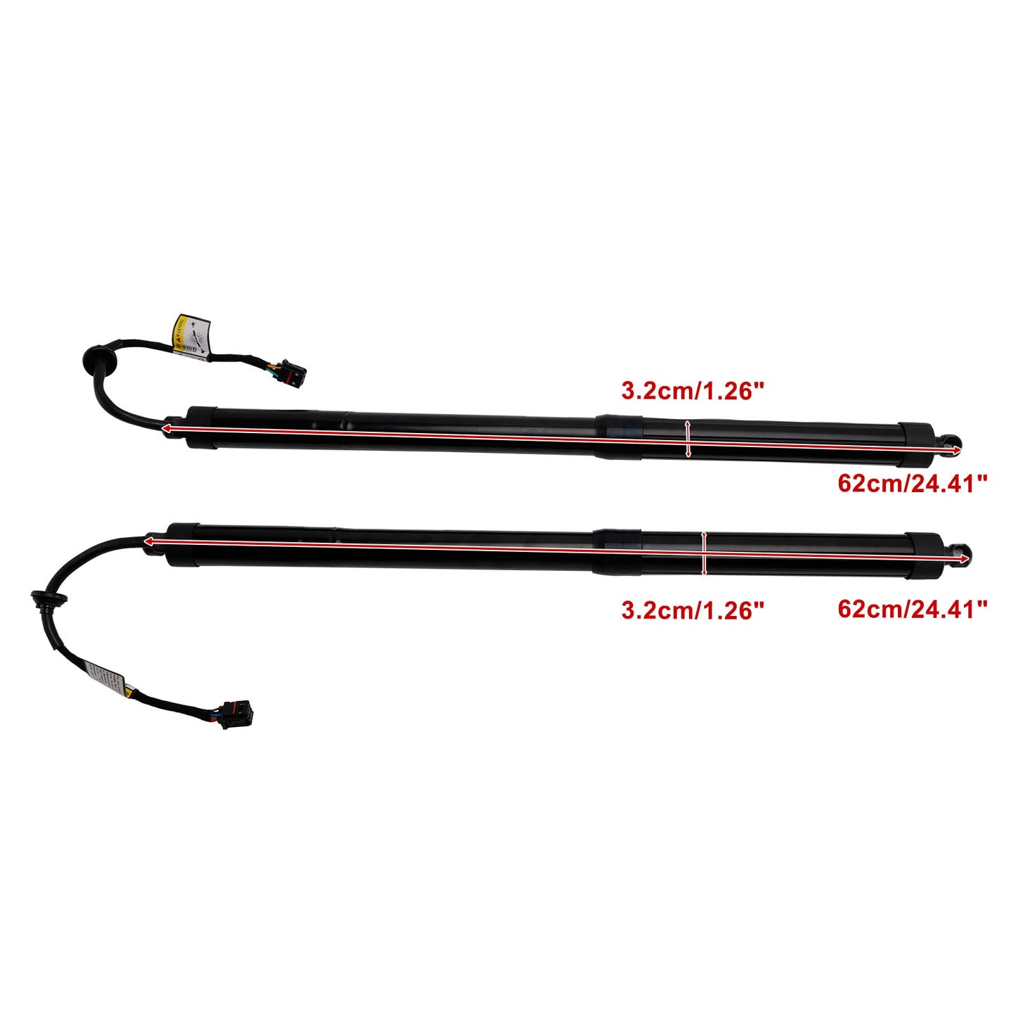 Supporto di sollevamento per portellone posteriore elettrico Hyundai Santa Fe Sport Utility 2013-2019, 2 pezzi