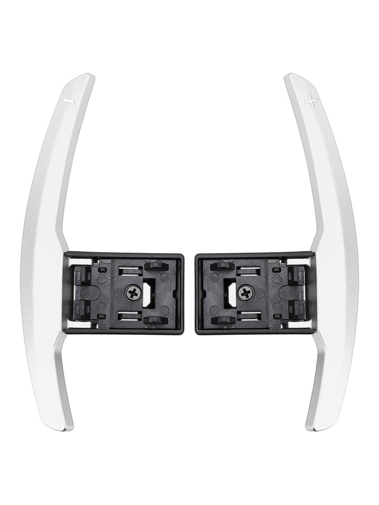 Estensione del cambio al volante per BMW Serie F F30 F31 F32 F10 X3 X5 Alluminio Argento