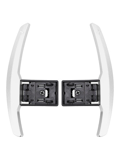 Estensione del cambio al volante per BMW Serie F F30 F31 F32 F10 X3 X5 Alluminio Argento