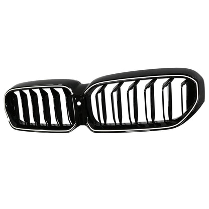 Griglia anteriore a doppio rene BMW Serie 5 G30 G38 2021-2024, nero lucido