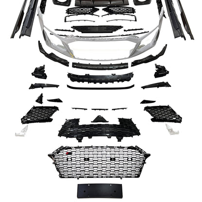 Kit carrozzeria paraurti in fibra di carbonio per Audi R8 4S 2016-2020, compatibile con modelli dal 2021 al 2024.