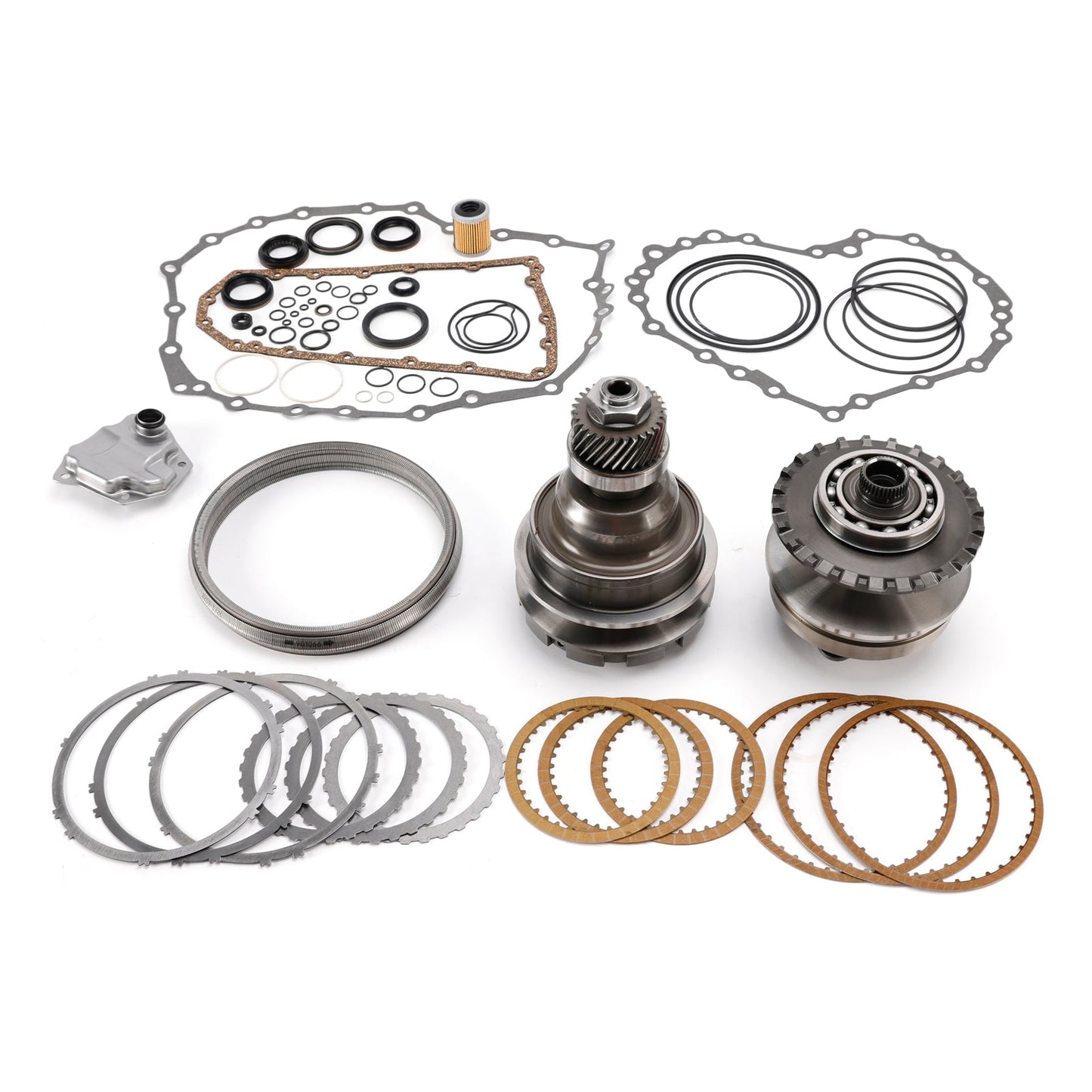 2007-2012 Per Nissan Sentra L4 2.0 (motore MR20DE) / 2.5L (motore QR25DE) Puleggia CVT 25T con cinghia + catena e kit di revisione RE0F10A