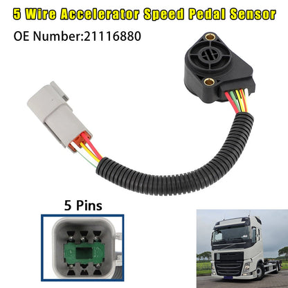 Sensore di velocità dell'acceleratore 21116880 per motori Volvo Truck H/FM 13L 16L 2004-