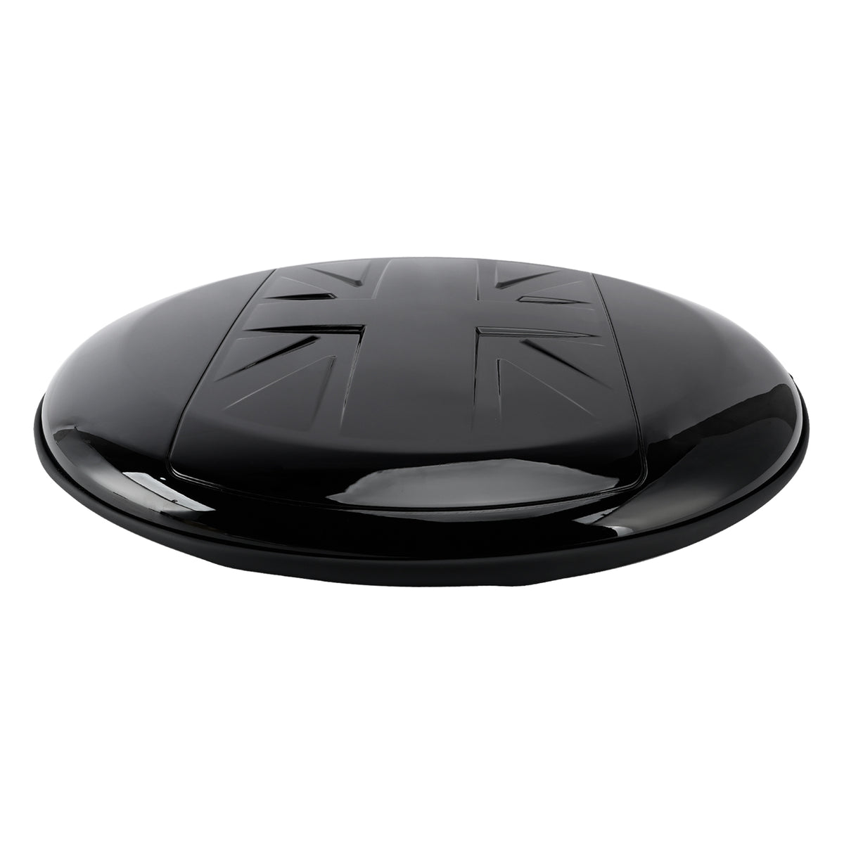 Copertura ruota scorta per Land Rover Defender 90 110 130 2020-2025 Nero Lucido