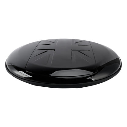 Copertura ruota scorta per Land Rover Defender 90 110 130 2020-2025 Nero Lucido
