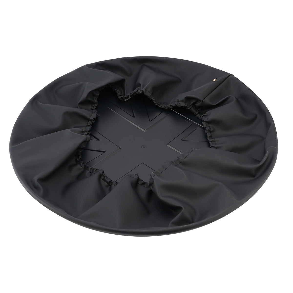 Copertura ruota scorta per Land Rover Defender 90 110 130 2020-2025 Nero Lucido