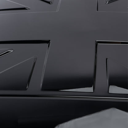 Copertura ruota scorta per Land Rover Defender 90 110 130 2020-2025 Nero Lucido