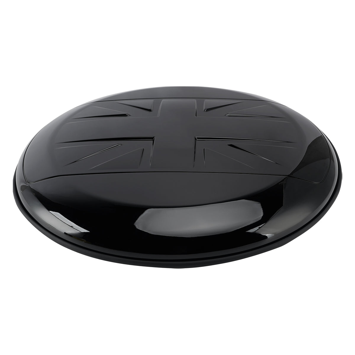 Copertura ruota scorta per Land Rover Defender 90 110 130 2020-2025 Nero Lucido