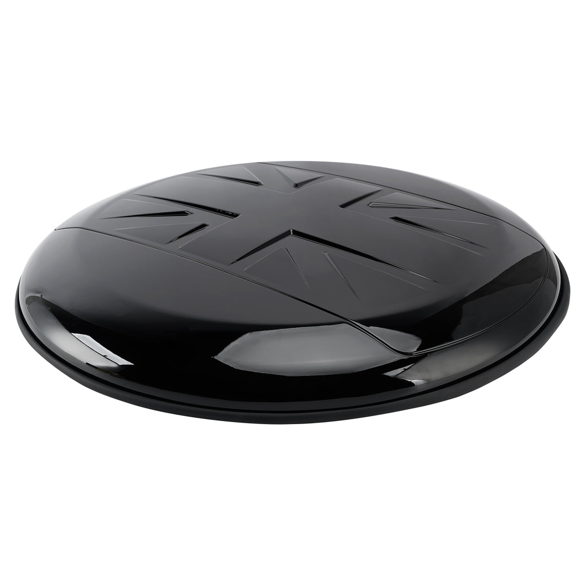 Copertura ruota scorta per Land Rover Defender 90 110 130 2020-2025 Nero Lucido