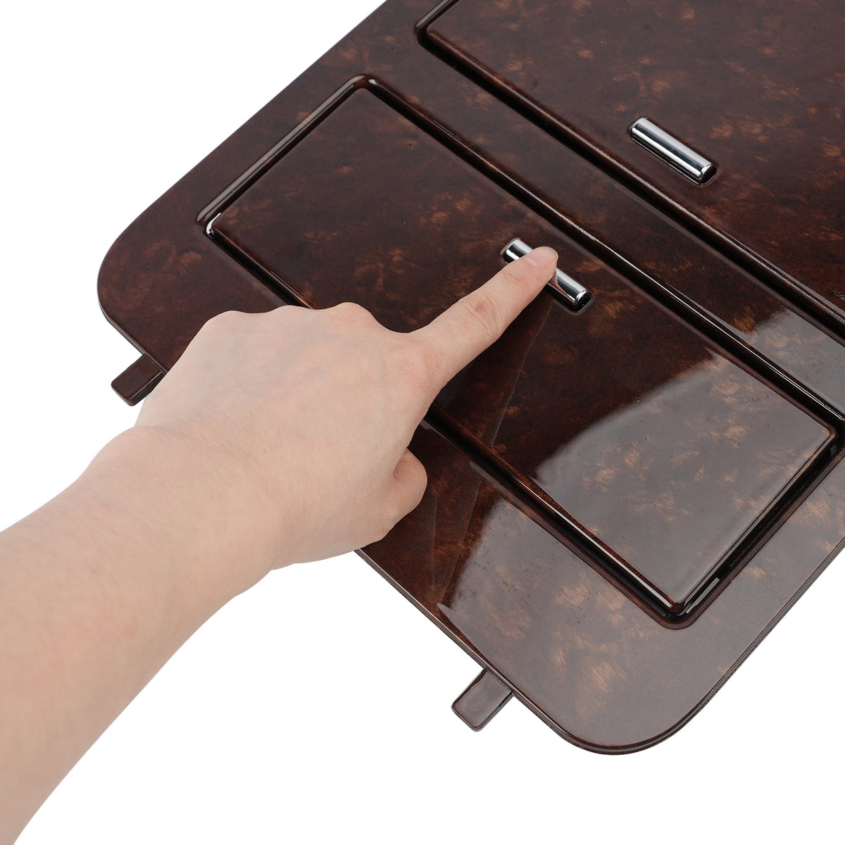 Portabicchieri Console Venatura Legno 23164631 Per GMC Sierra 2007-2014