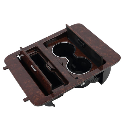 Portabicchieri Console Venatura Legno 23164631 Per GMC Sierra 2007-2014