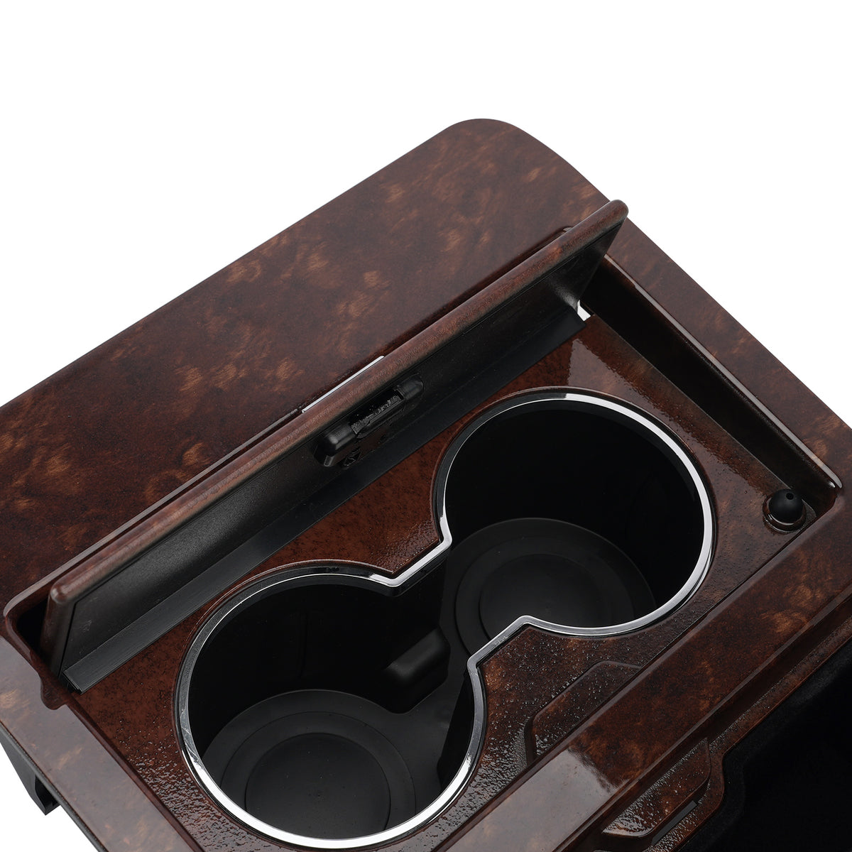 Portabicchieri Console Venatura Legno 23164631 Per GMC Sierra 2007-2014