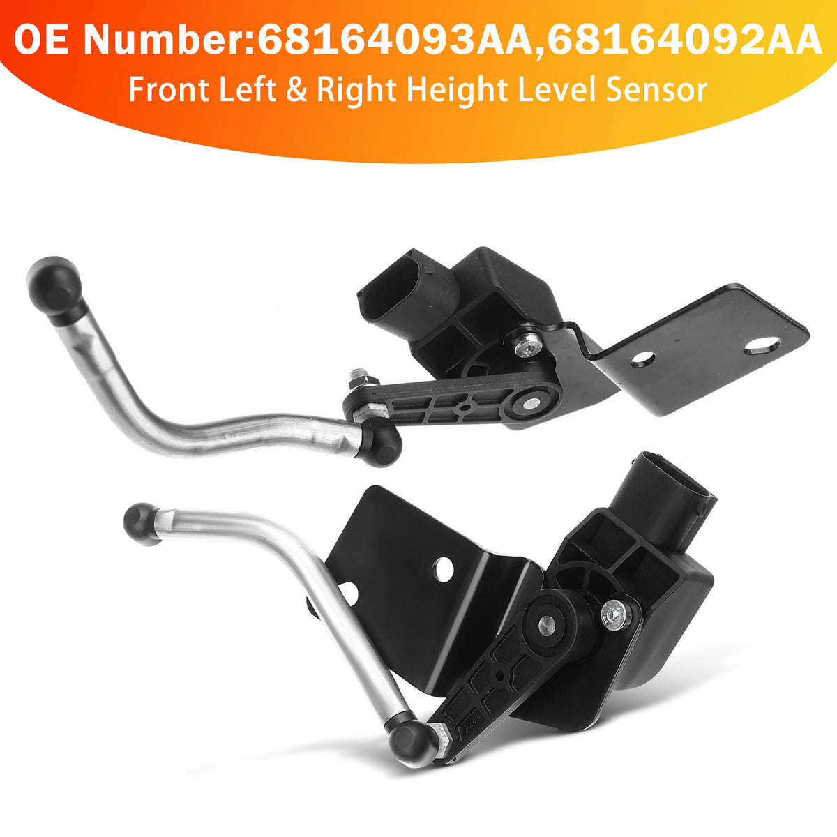 2x Sensore di livello di altezza Per Jeep Grand Cherokee Dodge Durango 2011-2015