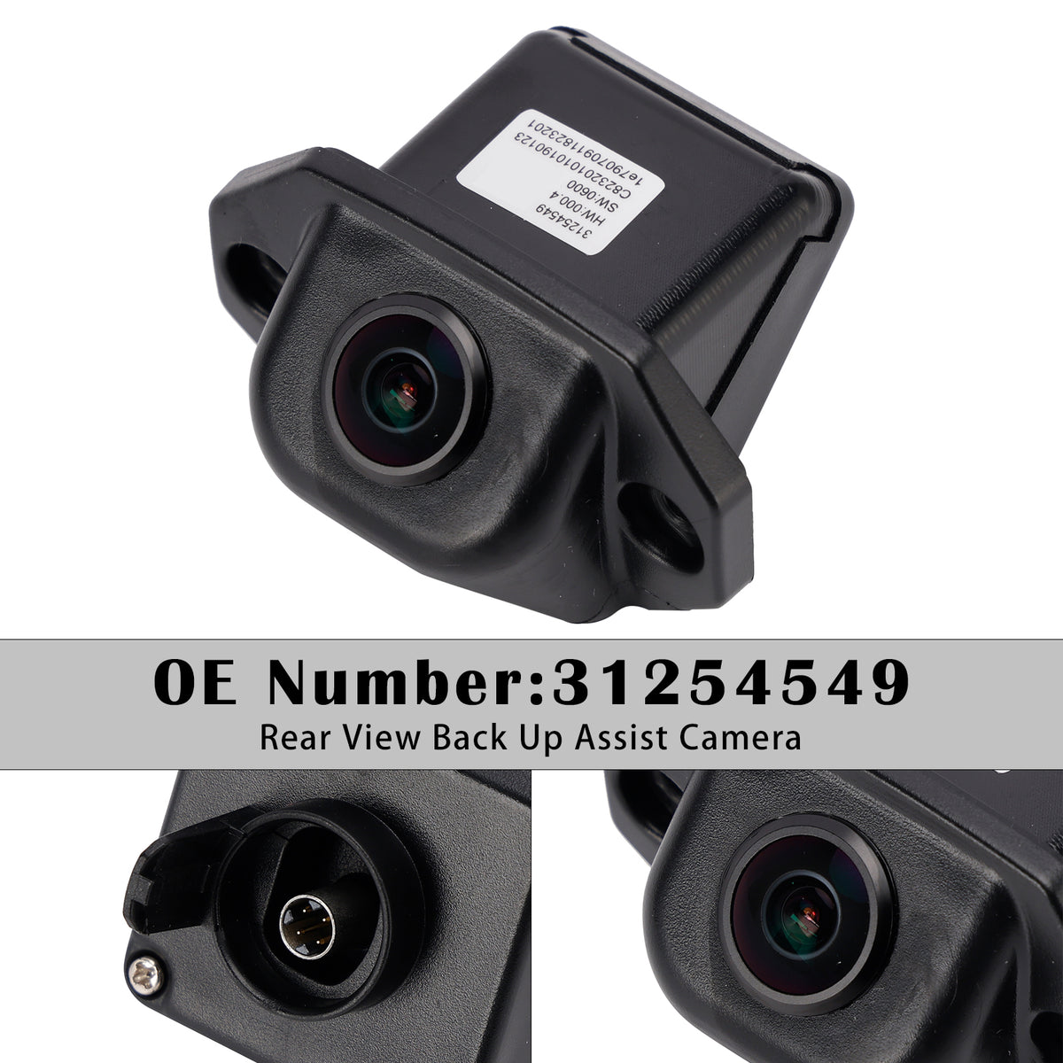 Telecamera posteriore per la retromarcia Per Volvo S60 V60 XC60 2010-2018