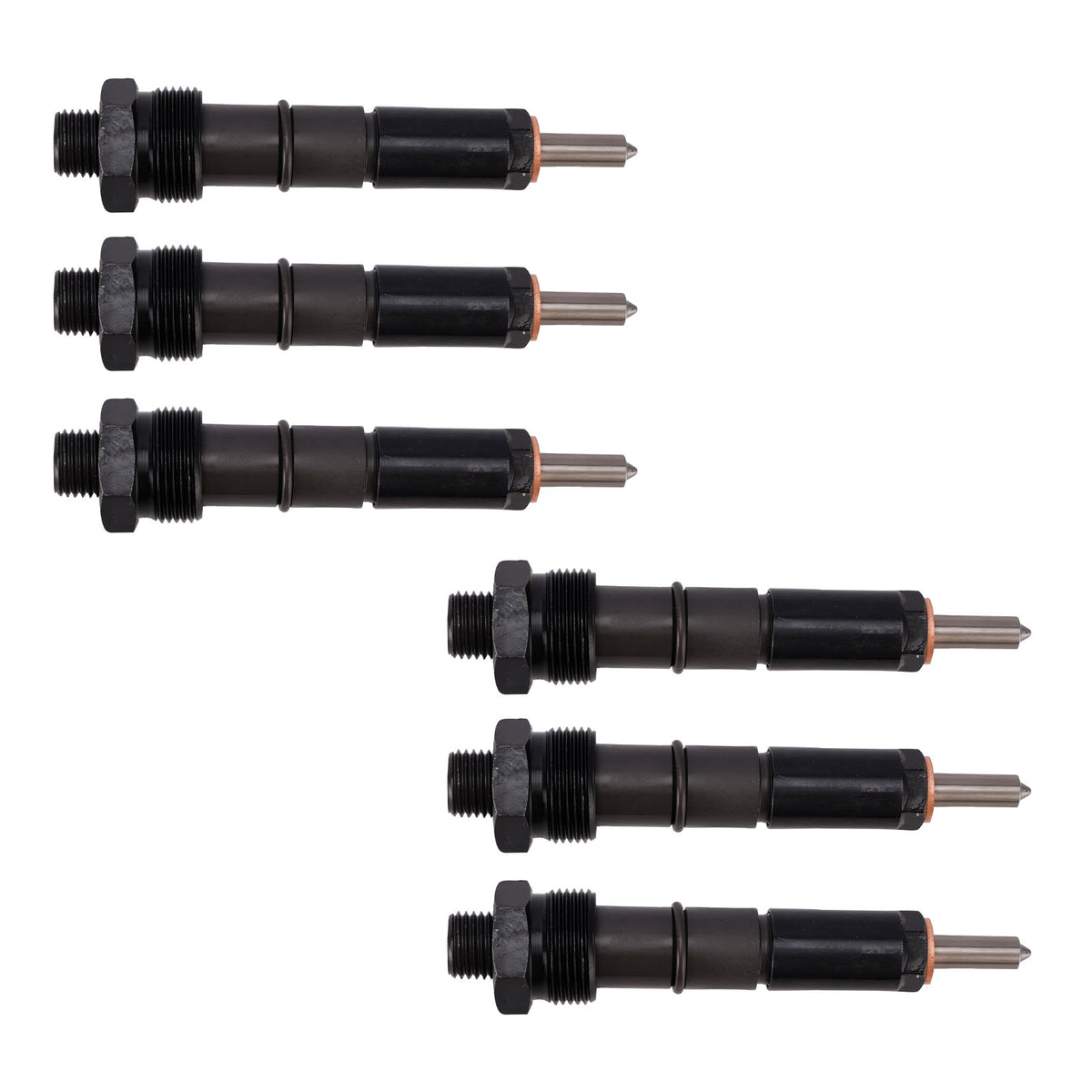 6PC Iniettori Carburante 3865968 3802833 per Cummins Marine 6BTA 5.9L