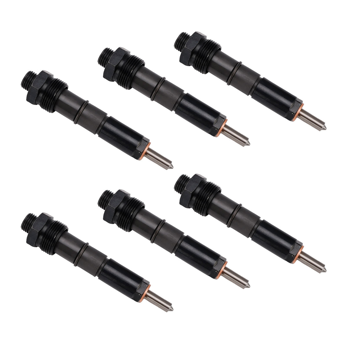 6PC Iniettori Carburante 3865968 3802833 per Cummins Marine 6BTA 5.9L