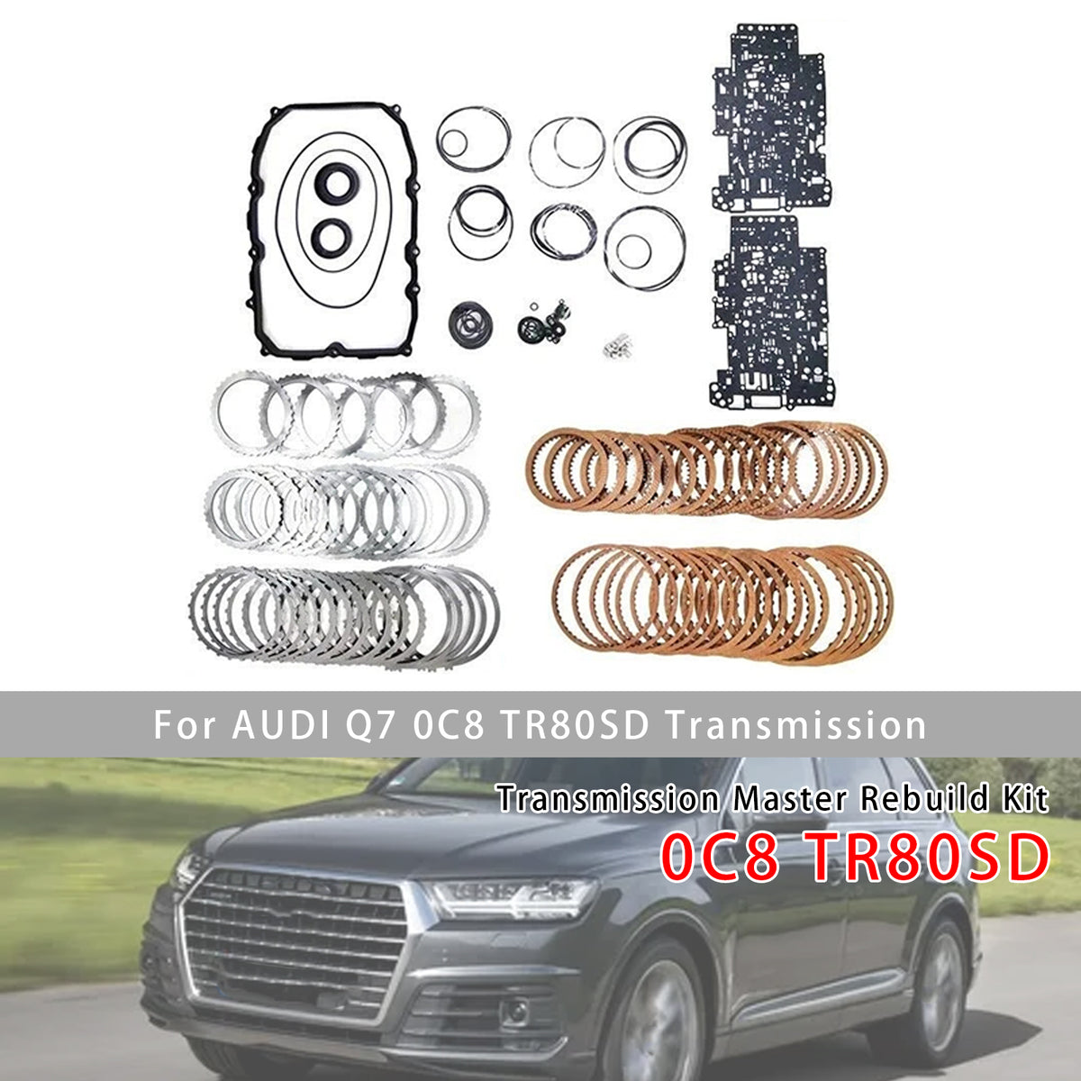 0C8 TR80SD Kit Completo Di Revisione Cambio Per AUDI Q7 3.0L 4.2L 2009-2014