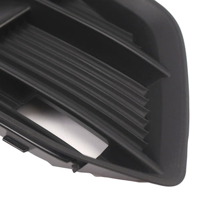 Black Front Bumper Fog Light Grille Grill Cover Bezel Per Audi A5 2017-2019
