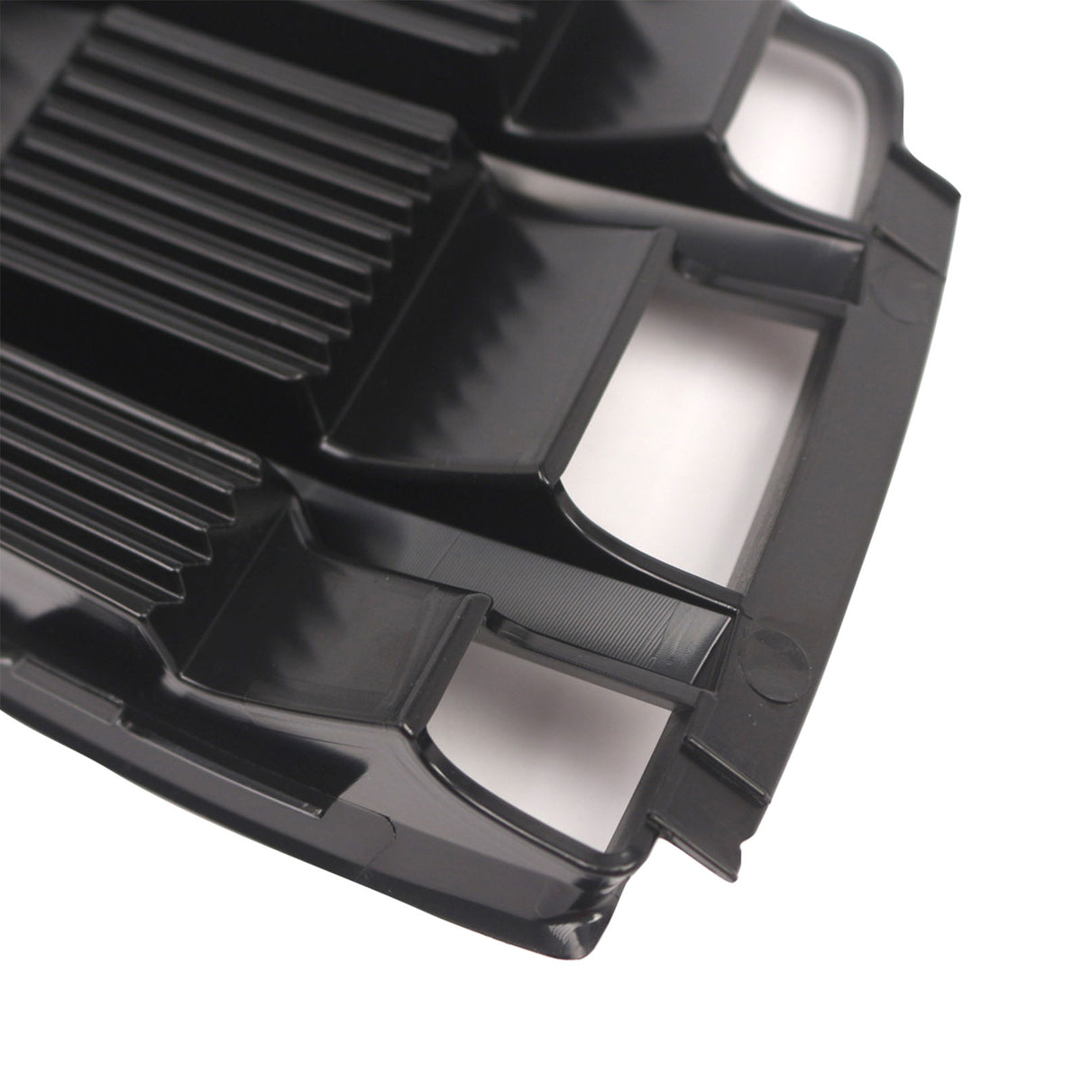 Black Front Bumper Fog Light Grille Grill Cover Bezel Per Audi A5 2017-2019