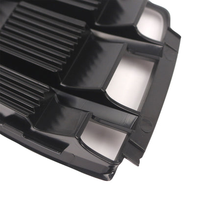 Black Front Bumper Fog Light Grille Grill Cover Bezel Per Audi A5 2017-2019