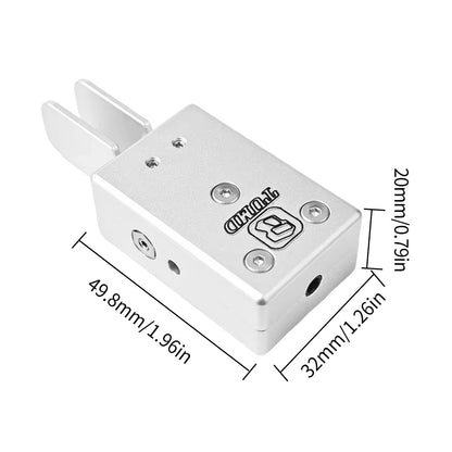Tasto telegrafico CW portatile Tasto telegrafico Doppia leva Tasto Automatico