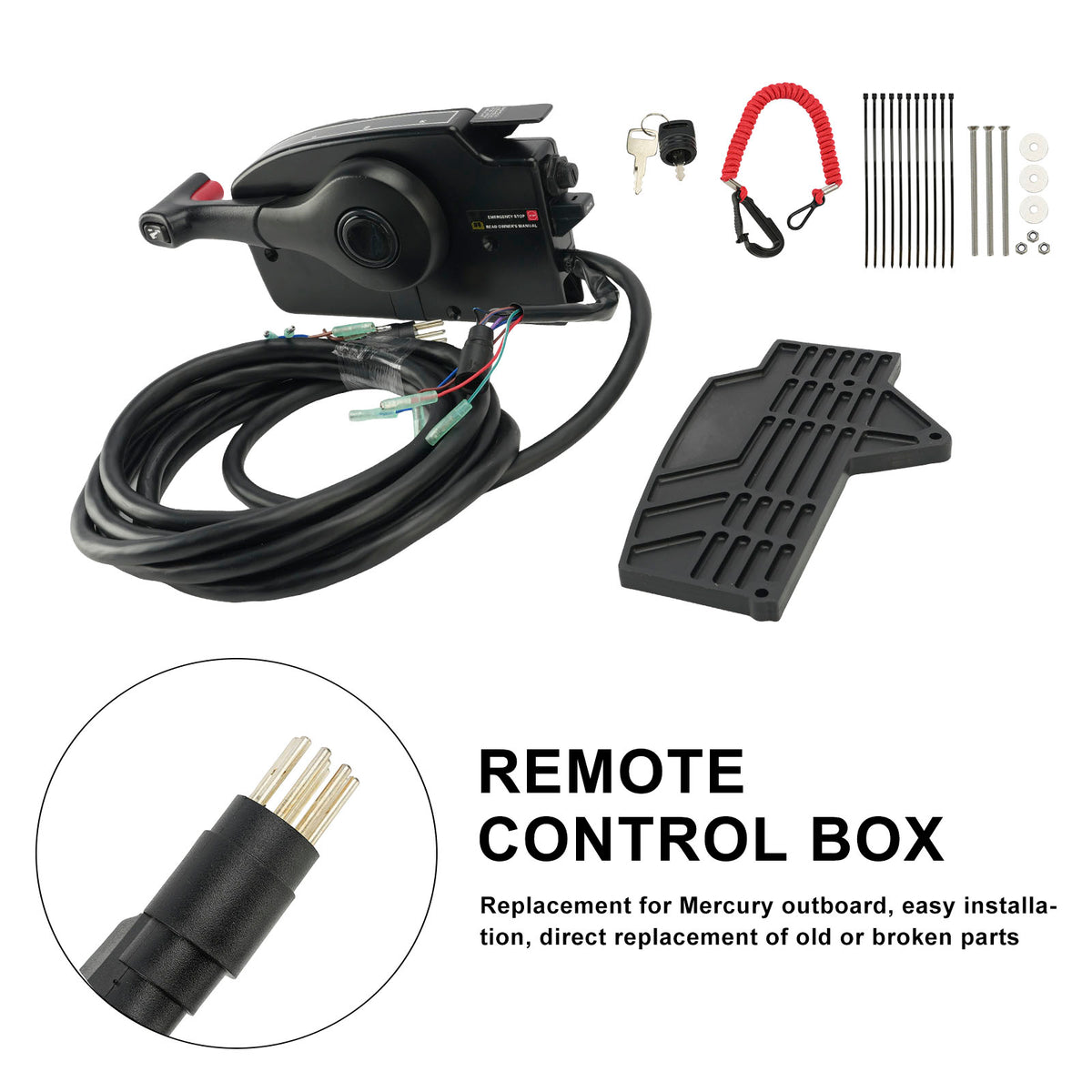 Centralina di controllo remoto 881170A15 per trim/tilt laterale per motori fuoribordo Mercury