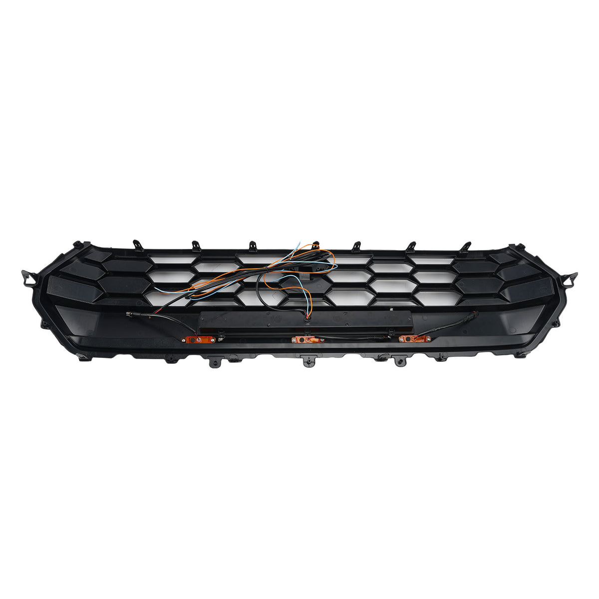 Black Front Bumper Grille Grill Per Toyota Tacoma 2024+ With Led & Light Bar