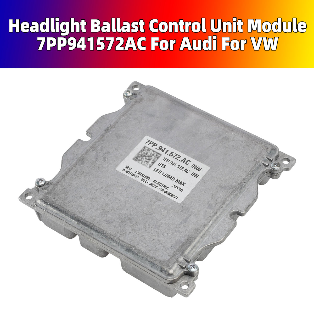 Modulo Unità Controllo Ballast Faro 7PP941572AC Per Audi Per VW
