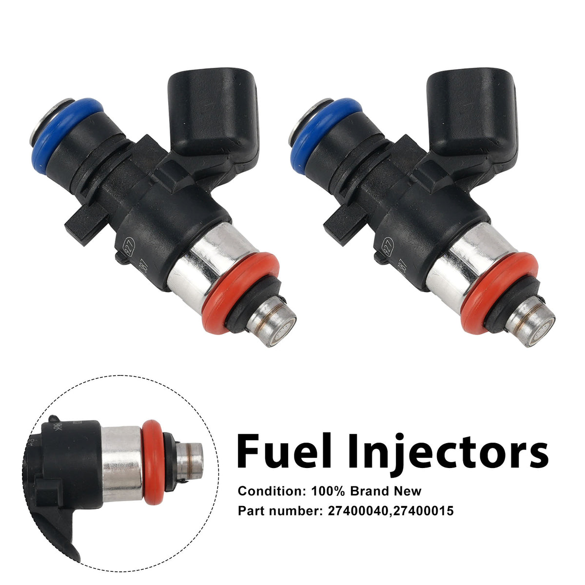 2PC Iniettori carburante 5