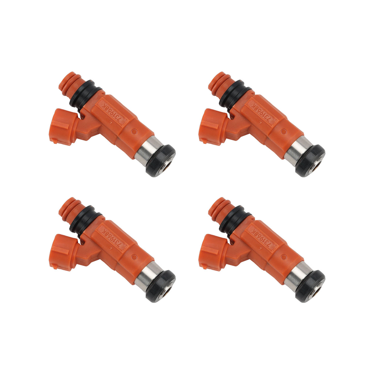 4PC Iniettori carburante 5PW-13761-00-00 per Yamaha YZF R1 YZF-R1 2002-2003