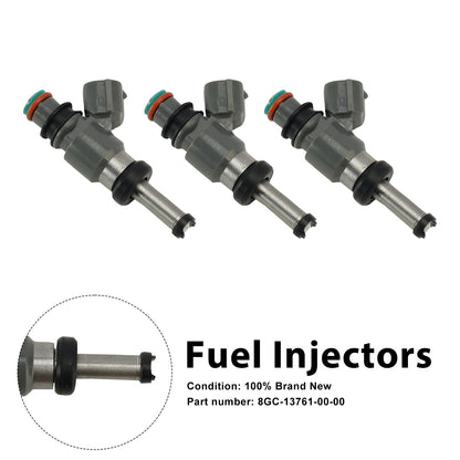 3PC Iniettori carburante 8GC-13761-00-00 per Yamaha PHAZER MTX FX NYTRO MTX GT RTX
