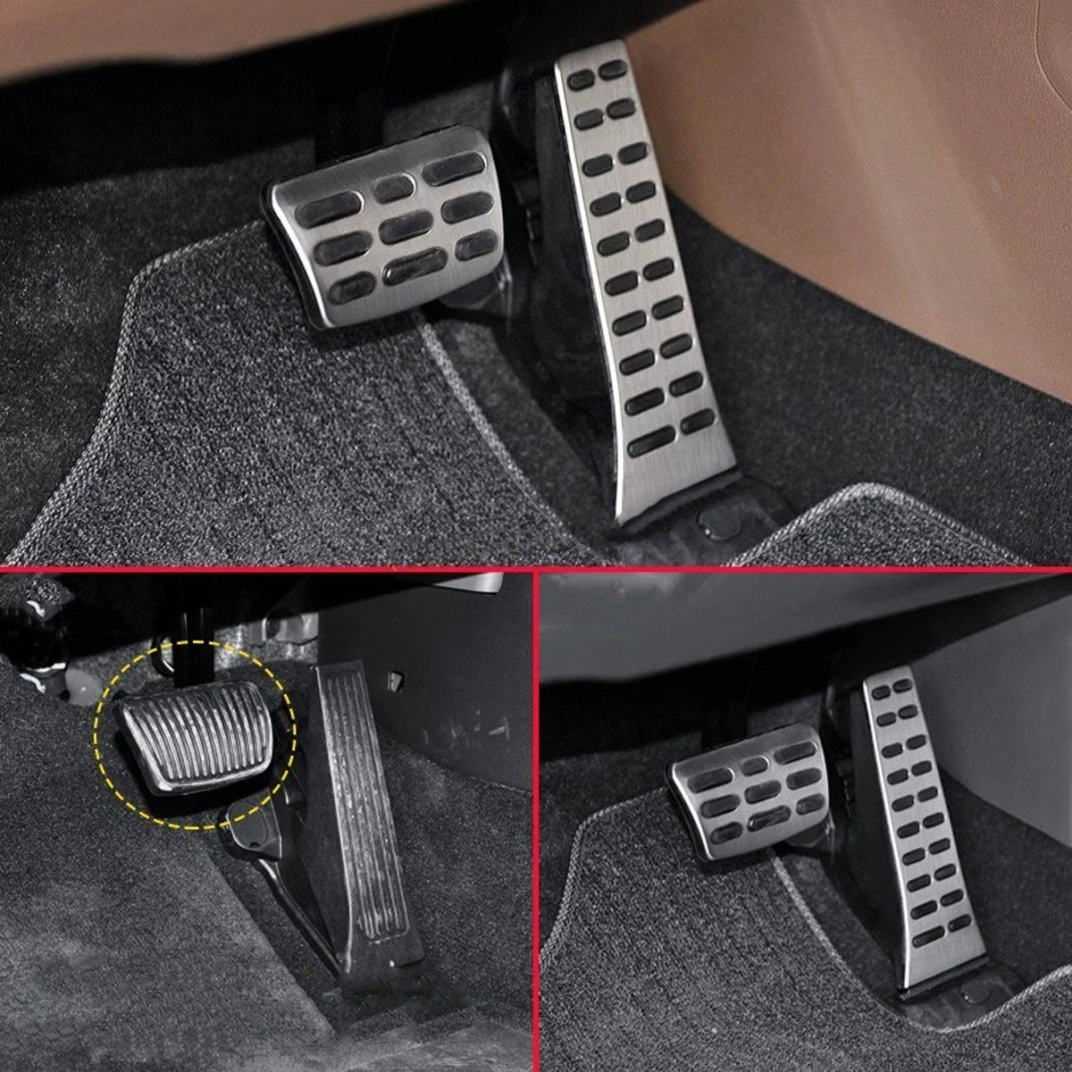 Set Pedali Pedali Copripedali Per Hyundai Sonata Per Kia Sorento 2016-2024