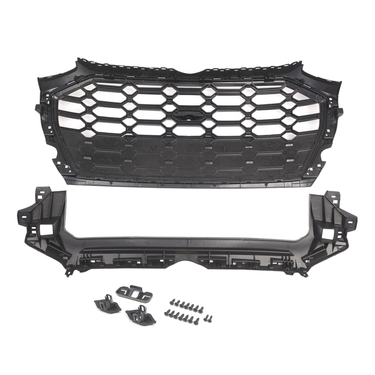 RSQ5 Style Front Honeycomb Mesh Grille Grill Per Audi Q5 SQ5 2021-2025