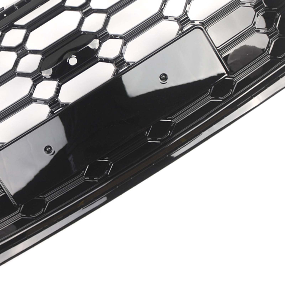 RSQ5 Style Front Honeycomb Mesh Grille Grill Per Audi Q5 SQ5 2021-2025