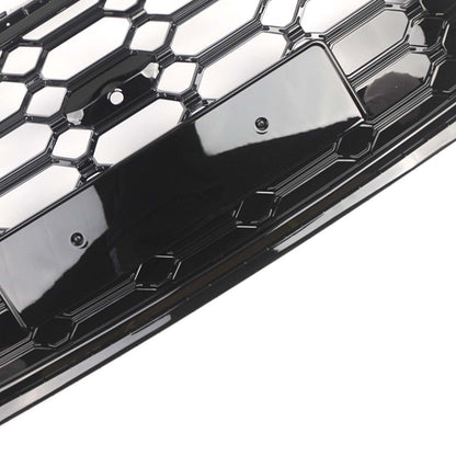 RSQ5 Style Front Honeycomb Mesh Grille Grill Per Audi Q5 SQ5 2021-2025