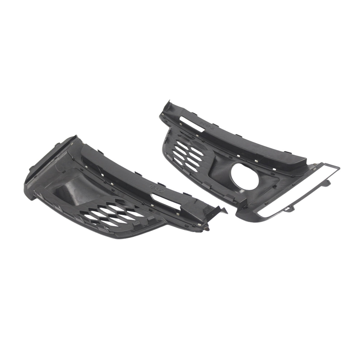 2PCS Front Bumper Fog Light Grille Cover Per Audi A5 S5 S-Line 2018-2019