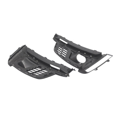 2PCS Front Bumper Fog Light Grille Cover Per Audi A5 S5 S-Line 2018-2019