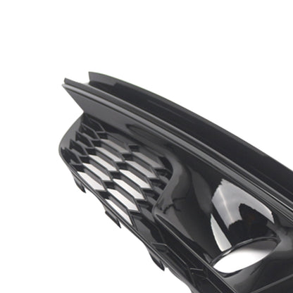 2PCS Front Bumper Fog Light Grille Cover Per Audi A5 S5 S-Line 2018-2019