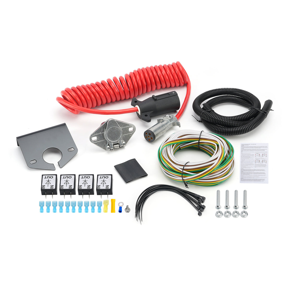 Kit cablaggio veicolo trainato Connettori 6 a 7 vie per Roadmaster 15267