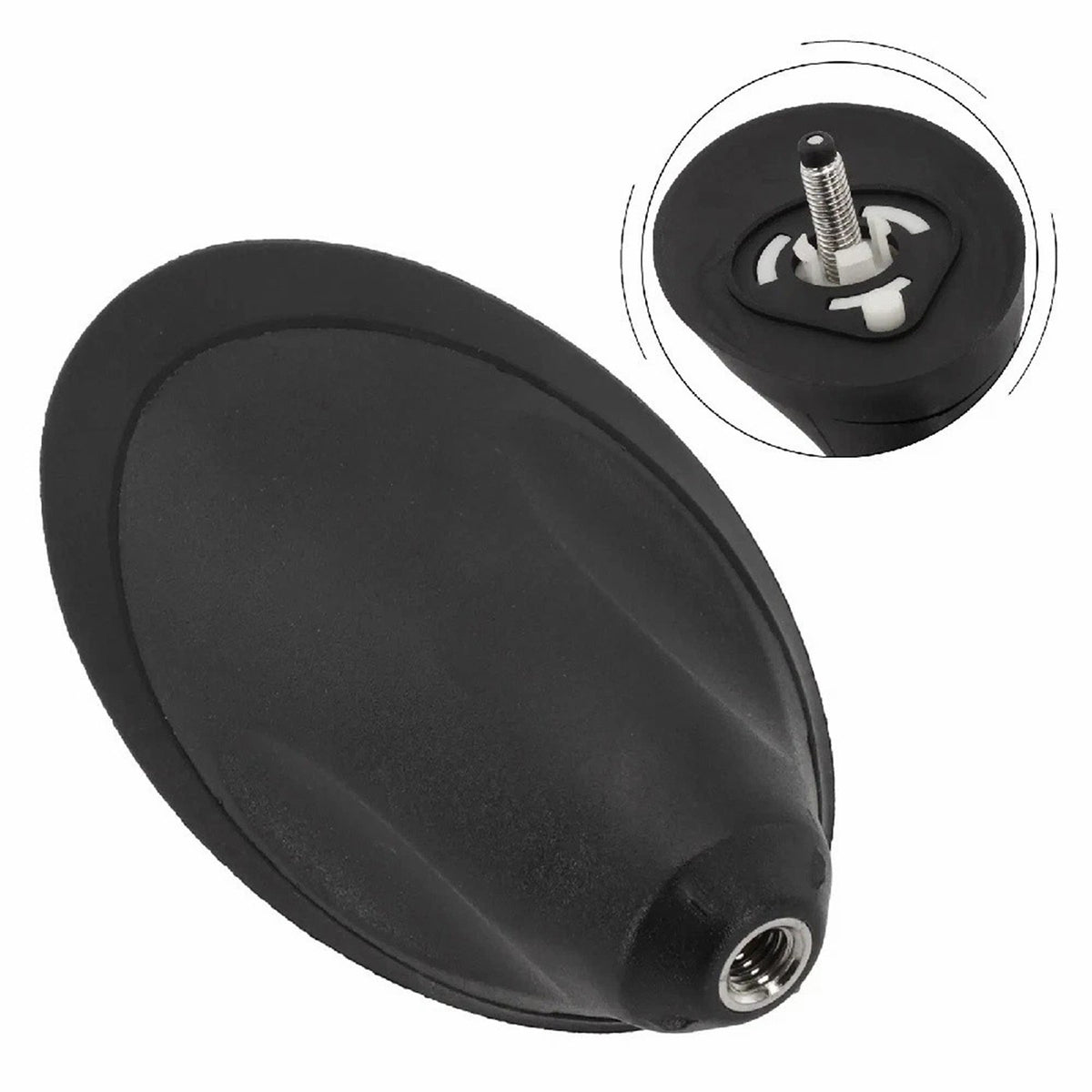 Base Antenna 1738453 2729867 Nero Installazione Facile Per Ford