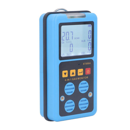 Monitor Multigass 4In1 Per Co H2S E O2 Tester Di Gas Ad Alta Sensibilità ST8904