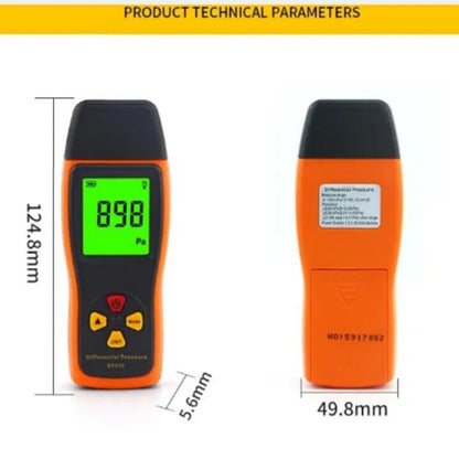 ST510 Per Bassa Pressione Misuratore Di Pressione Dell'Aria Preciso 0~100Hpa