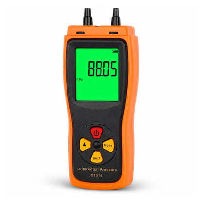 ST510 Per Bassa Pressione Misuratore Di Pressione Dell'Aria Preciso 0~100Hpa