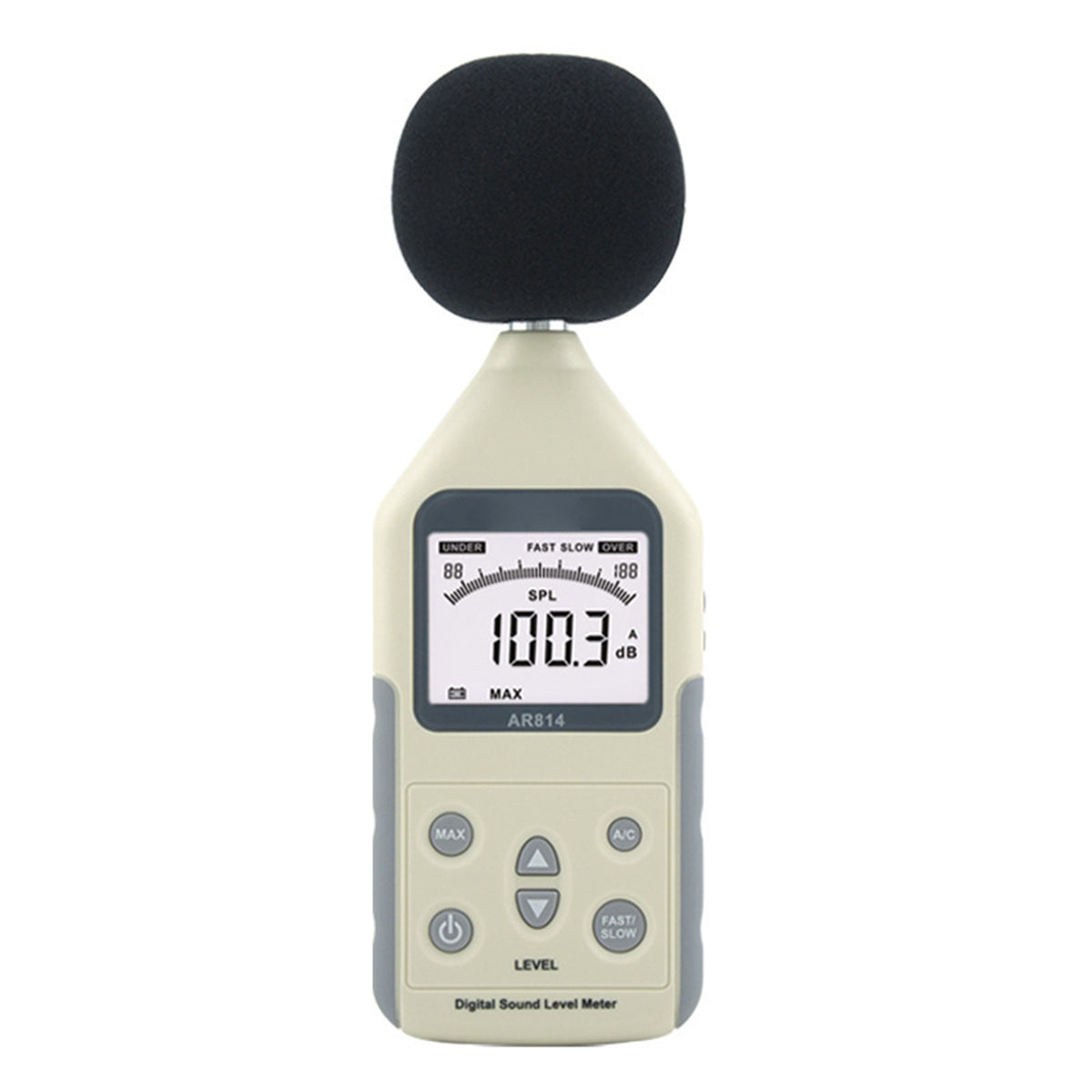 Fonometro Digitale AR814 Misuratore Di Rumore 30-130 Db