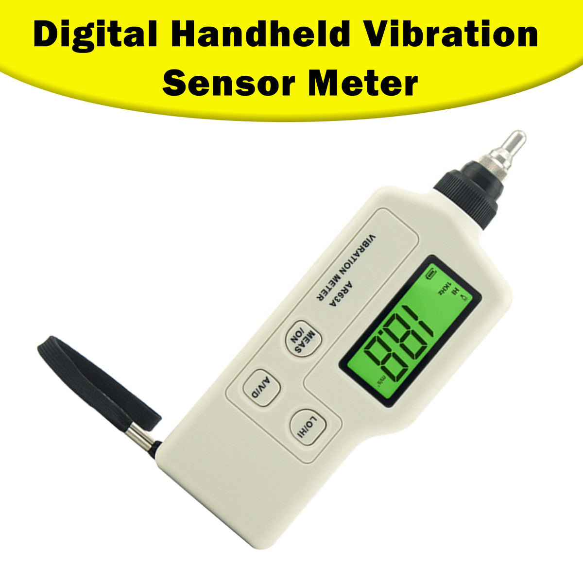 R63A Misuratore Digitale Di Vibrazioni Strumento Di Misurazione E Test