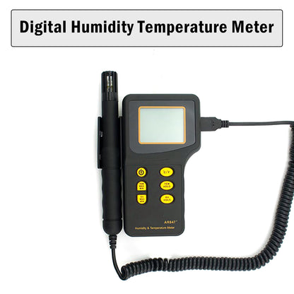 Misuratore Di Temperatura E Umidità AR847 5%~98% Per Test Ambientali