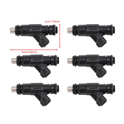 6X Iniettore Carburante Per BMW 3 Series M3 2000-2006 Z3 2001-2003 0280156052