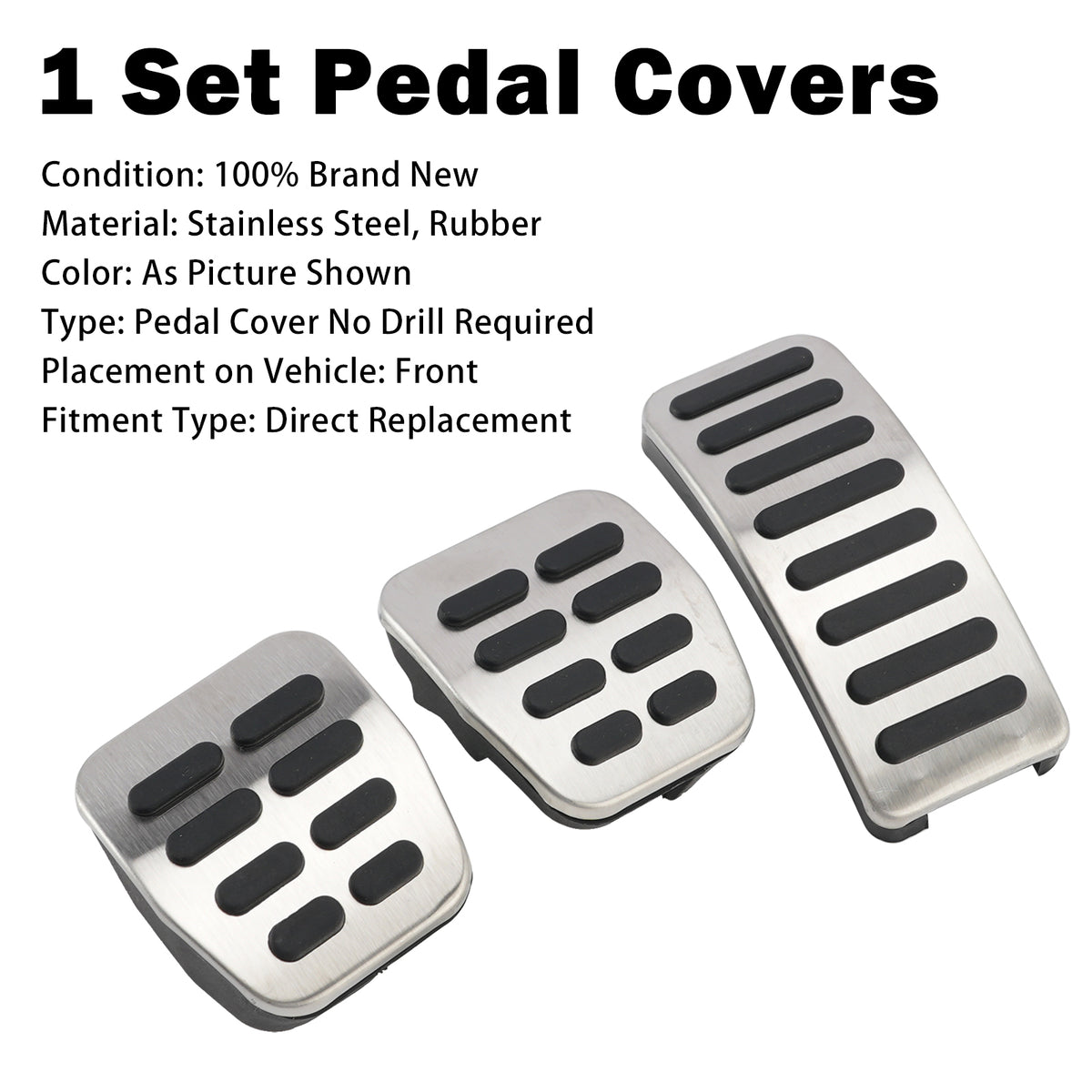 Set Pedali Pedali Copripedali Per Seat Arosa 97-04 Per VW Polo 1999-2022 MT