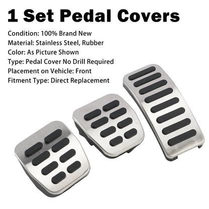 Set Pedali Pedali Copripedali Per Seat Arosa 97-04 Per VW Polo 1999-2022 MT